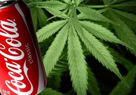 قريباً ... كوكاكولا بنكهة "الحشيش"!