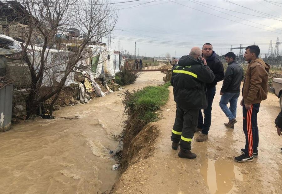 بالصورة: فقدان طفلة في نهر الفيضا في زحلة