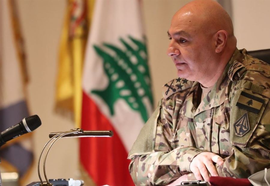 وفد "نيابي" و"أهلي" عند قائد الجيش... و"الكحّالة" على طاولة اللقاء