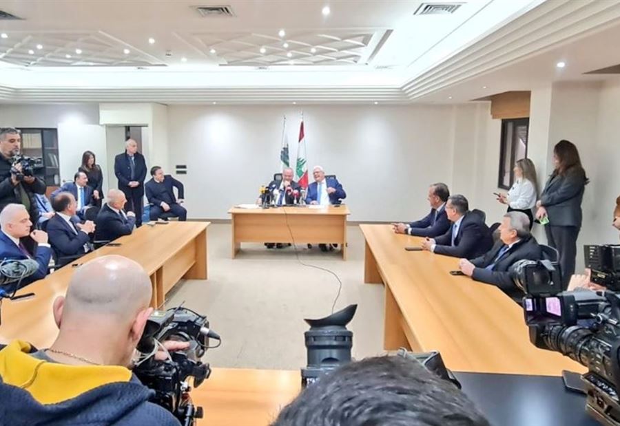 تسليم وتسلّم... الوزراء الجدد يباشرون مهامهم فورًا (صور) تسليم وتسلّم... الوزراء الجدد يباشرون مهامهم فورًا (صور)