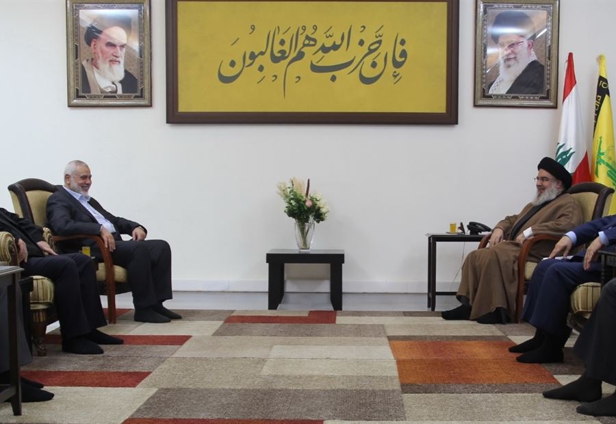 لقاء بين نصرالله وهنية