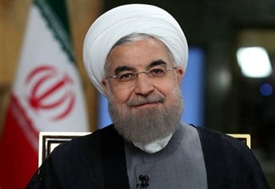 روحاني: العقوبا الأميركية لم تؤثر على إرادة وعزيمة الإيرانيين