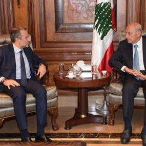 اجتماع بين بري وباسيل...فـ"بيت الوسط"!
