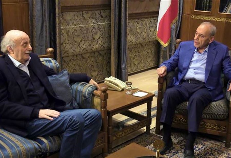 ماذا طلب جنبلاط من بري قبل ايام؟