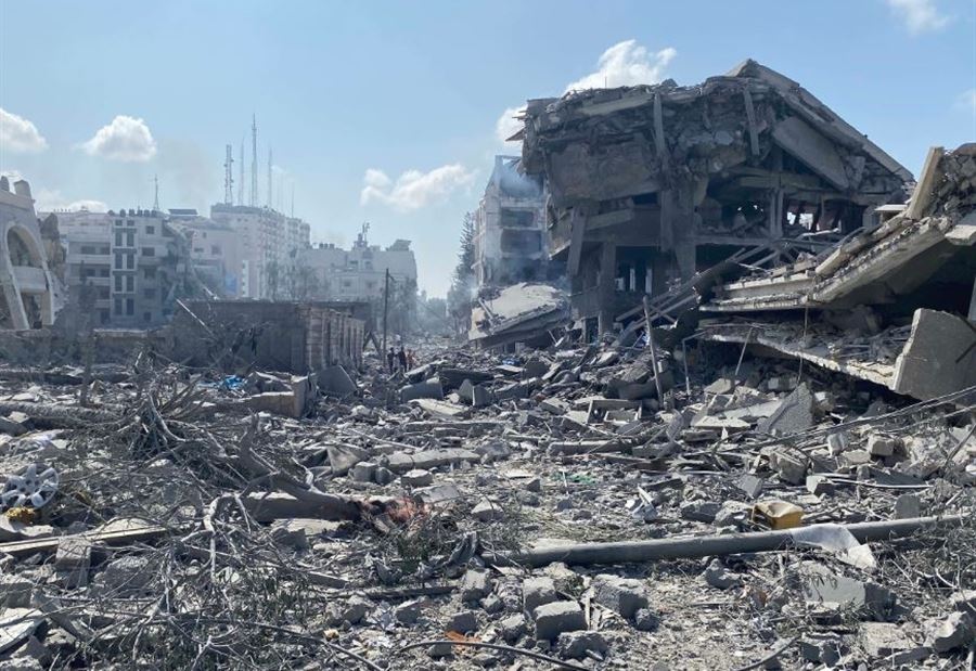 صور فضائية تكشف عدد المباني المدمرة في غزة!