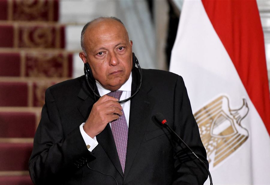 وزير الخارجية المصري يدعو الى مُحاسبة "مُمولي حماس" وزير الخارجية المصري يدعو الى مُحاسبة "مُمولي حماس"