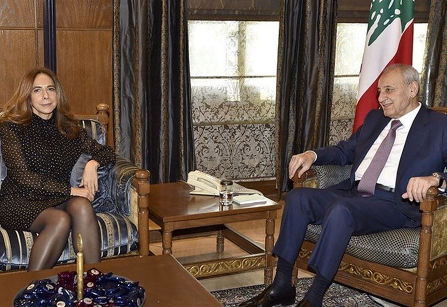 بري عرض للأوضاع مع عكر 