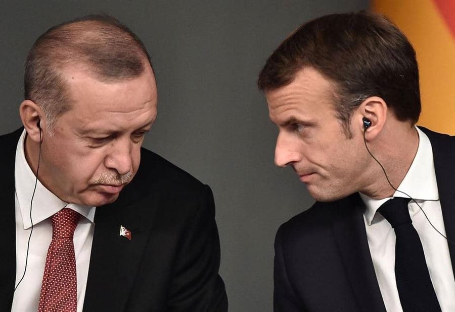 ماكرون يدعو أردوغان للإلتزام بوقف التصعيد في المتوسط ماكرون يدعو أردوغان للإلتزام بوقف التصعيد في المتوسط