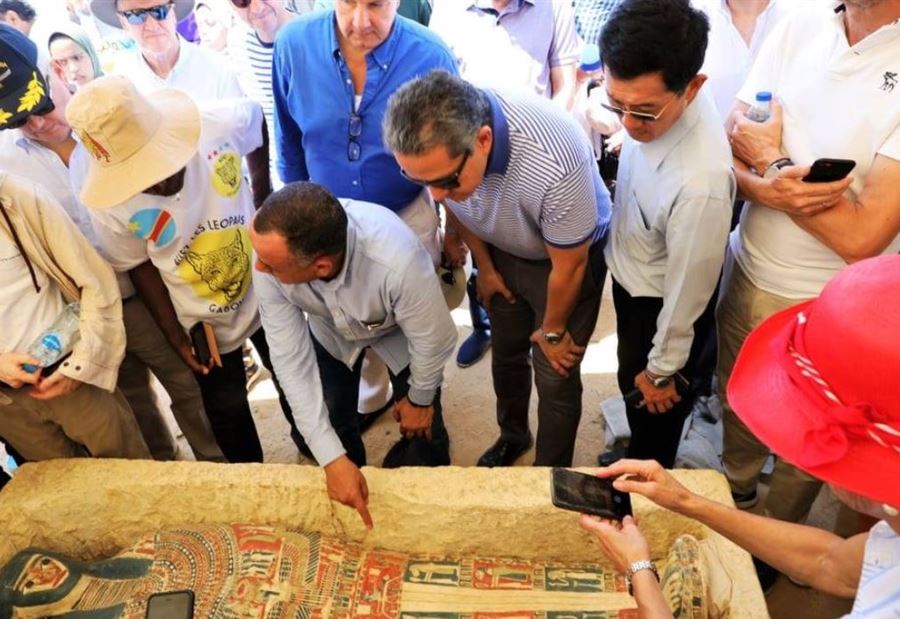 بالصور: اكتشاف أثري جديد في مصر