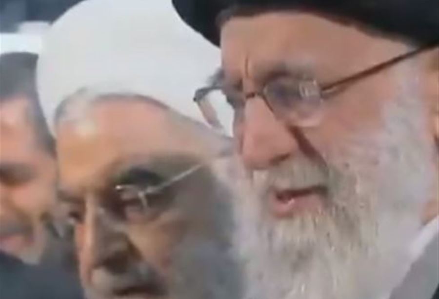 بالفيديو: لحظات مؤثرة لخامنئي في وداع سليماني 