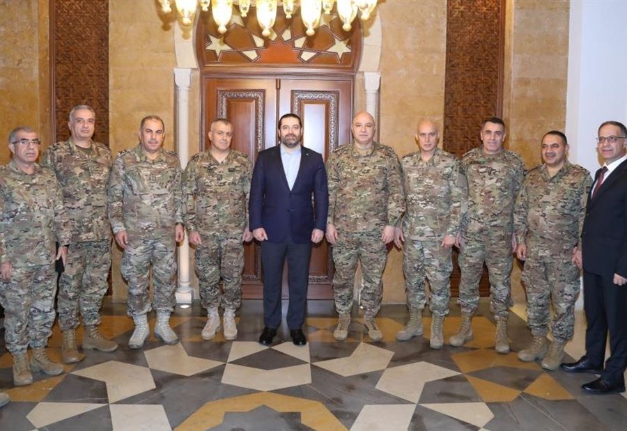 العماد عون  يزور الحريري مهنئاً بالعام الجديد