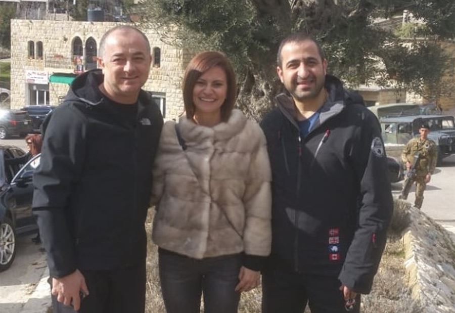 بالصورة: عطالله وبوصعب وبستاني في معاصر الشوف