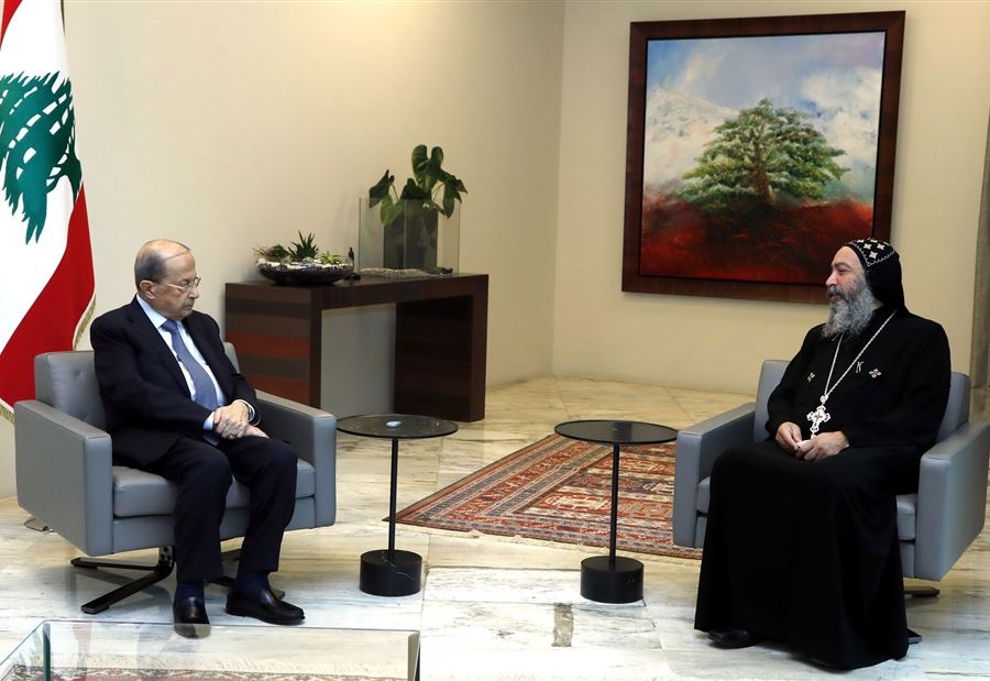 رئيس الطائفة القبطية الأرثوذكسية في بعبدا رئيس الطائفة القبطية الأرثوذكسية في بعبدا