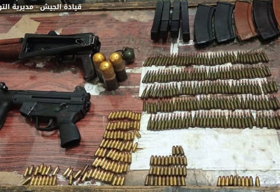 مداهمة للجيش في  وادي الزينة