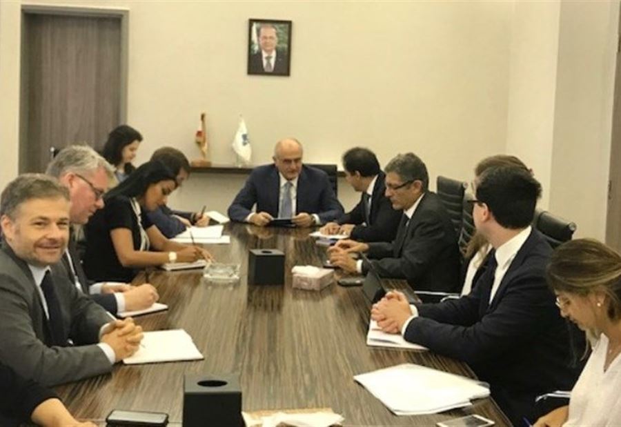 خليل عرض وضع لبنان المالي مع صندوق النقد الدولي