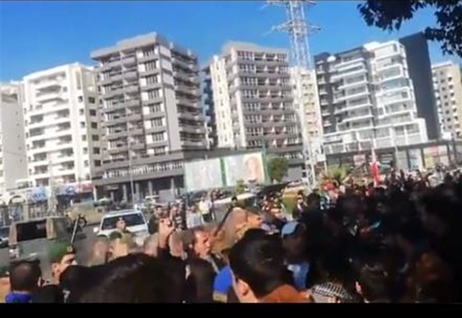  بالفيديو: إشكال بين الجيش ومحتجي البحصاص 