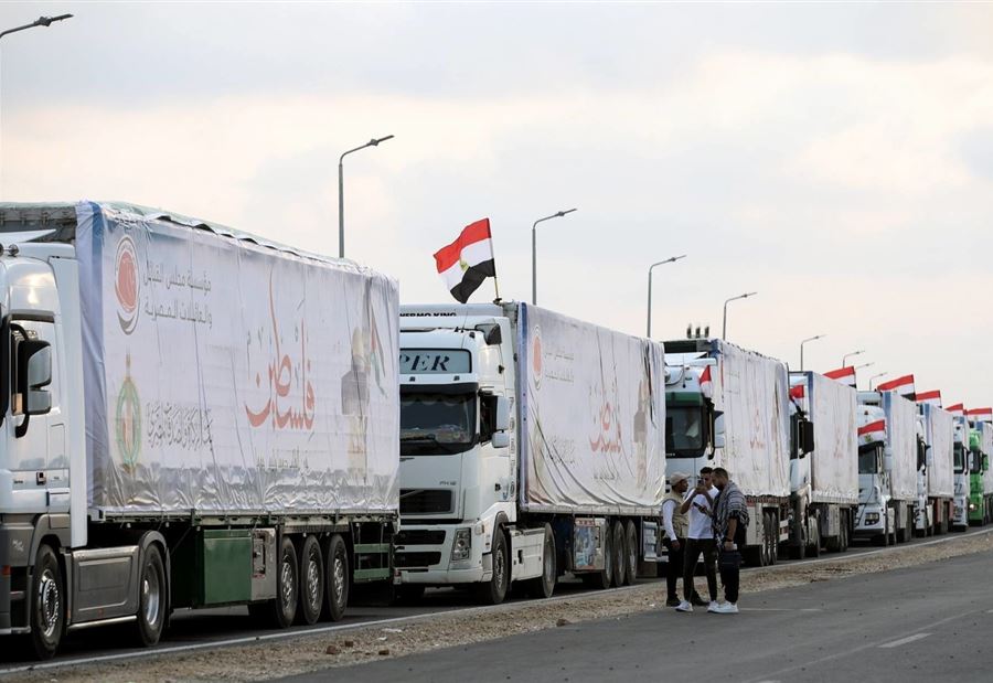 دخول 500 شاحنة مساعدات إلى غزة يوميًا... تفاصيلٌ عن مسودة "اتفاق باريس"! دخول 500 شاحنة مساعدات إلى غزة يوميًا... تفاصيلٌ عن مسودة "اتفاق باريس"!