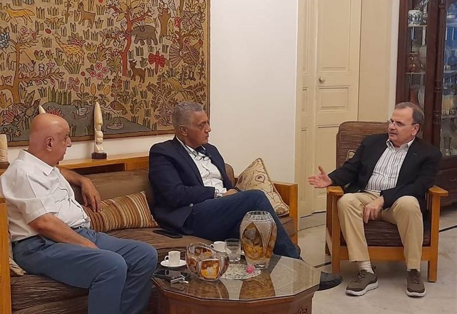 البزري يستقبل رئيس بلدية صيدا ونائبه