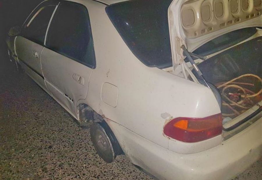 ضبط سيارة مسروقة في ضهر البيدر