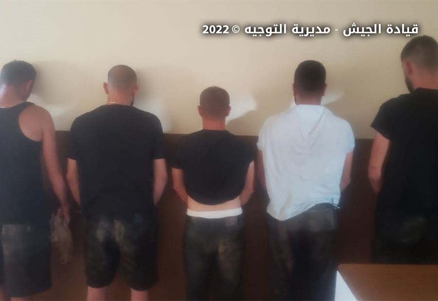 عمليات دهم وتوقيفات للجيش في بعلبك
