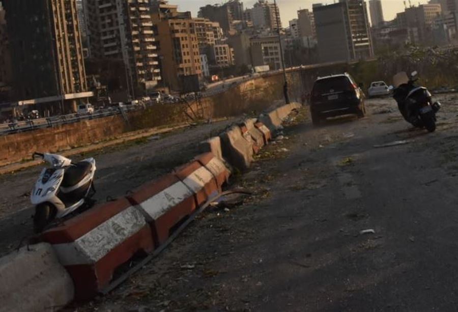 "نائبة" وابنها يصابان بإنفجار بيروت