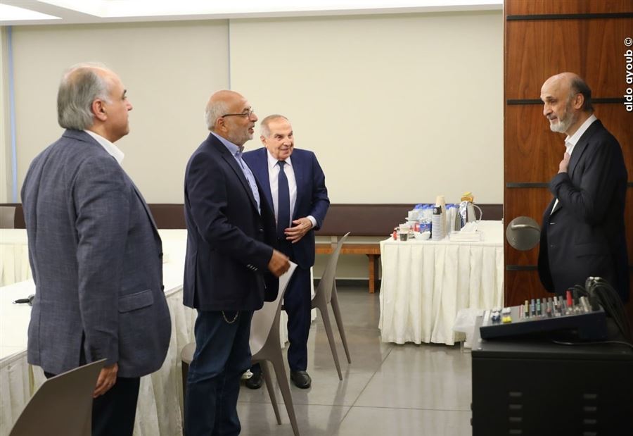 جعجع يلتقي "التقدمي الإشتراكي" جعجع يلتقي "التقدمي الإشتراكي"