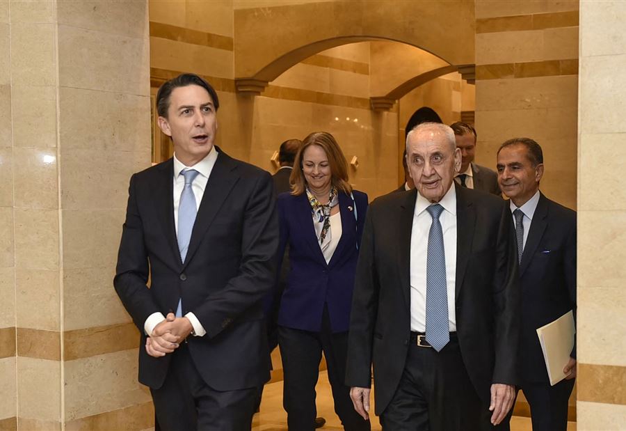 عبر السفارة الأميركية... بري بعث برسالة إلى هوكشتاين!