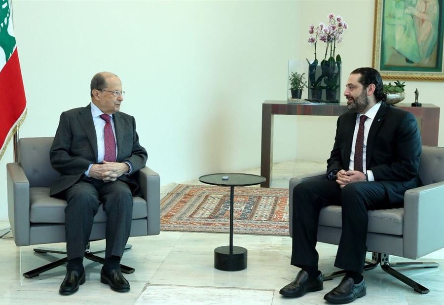 بالصورة: لقاء بين عون والحريري