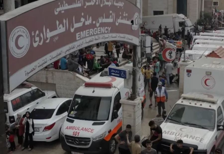 محيط مستشفى القدس يتعرض لـ "أشرس هجمة" منذ أسبوع!