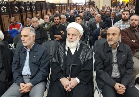 حزب الله أقام حفلا تأبينيا لأحد عناصره في جبشيت حزب الله أقام حفلا تأبينيا لأحد عناصره في جبشيت