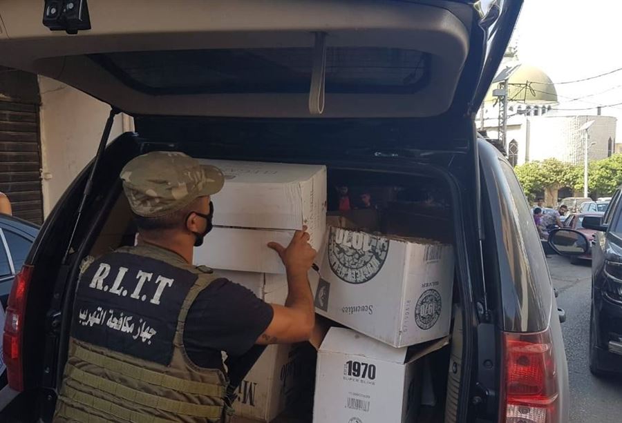 "الريجي" تضبطُ مواداً تبغيةً مهرّبة في الشمال