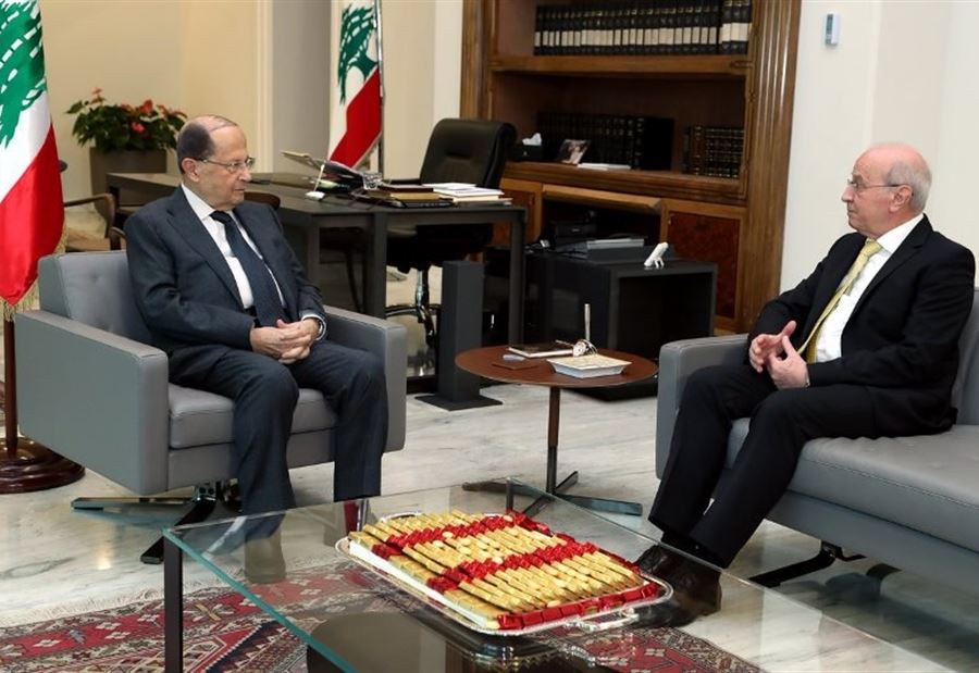 عون التقى حمود ورئيس مجلس شورى الدولة عون التقى حمود ورئيس مجلس شورى الدولة