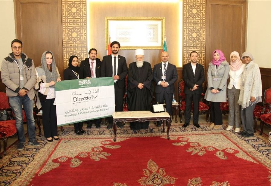 حسن إستقبل وفد سبشيل دايركشن ومستشار تيمور جنبلاط 