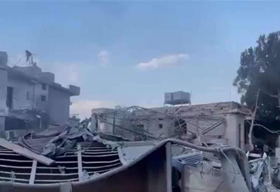 مشاهدٌ مروعة... بالفيديو: دمارٌ "هائلٌ" في النبطية مشاهدٌ مروعة... بالفيديو: دمارٌ "هائلٌ" في النبطية
