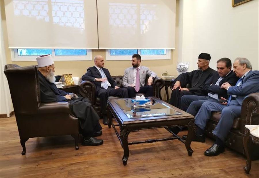 لقاء بين تيمور جنبلاط وعادل فيصل ارسلان  لقاء بين تيمور جنبلاط وعادل فيصل ارسلان