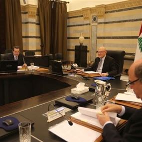 العقوبات الأميركية على طاولة مجلس الوزراء 