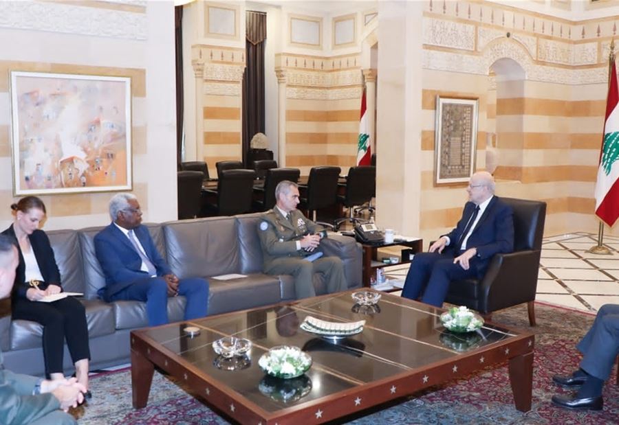 ميقاتي: التعاون مع اليونيفيل يُشكّل ضمانة أساسية