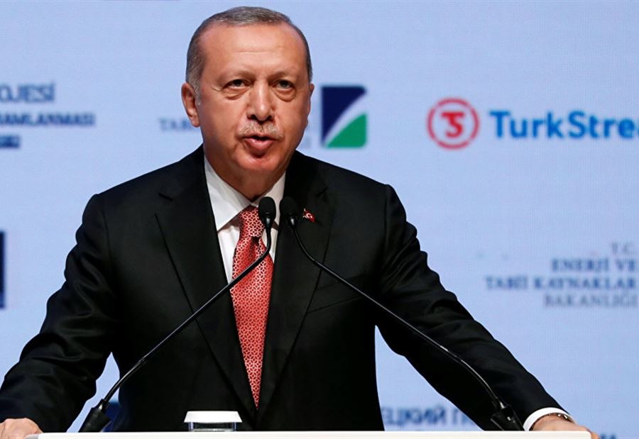 أردوغان يصف دخول الجيش السوري إلى منبج بـ"الحملة النفسية"