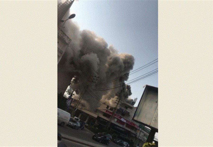 حريقٌ بمطعم في ذوق مصبح (صور)