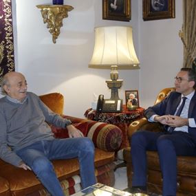 جنبلاط عرض والموفد الخاص لماكرون الاوضاع 