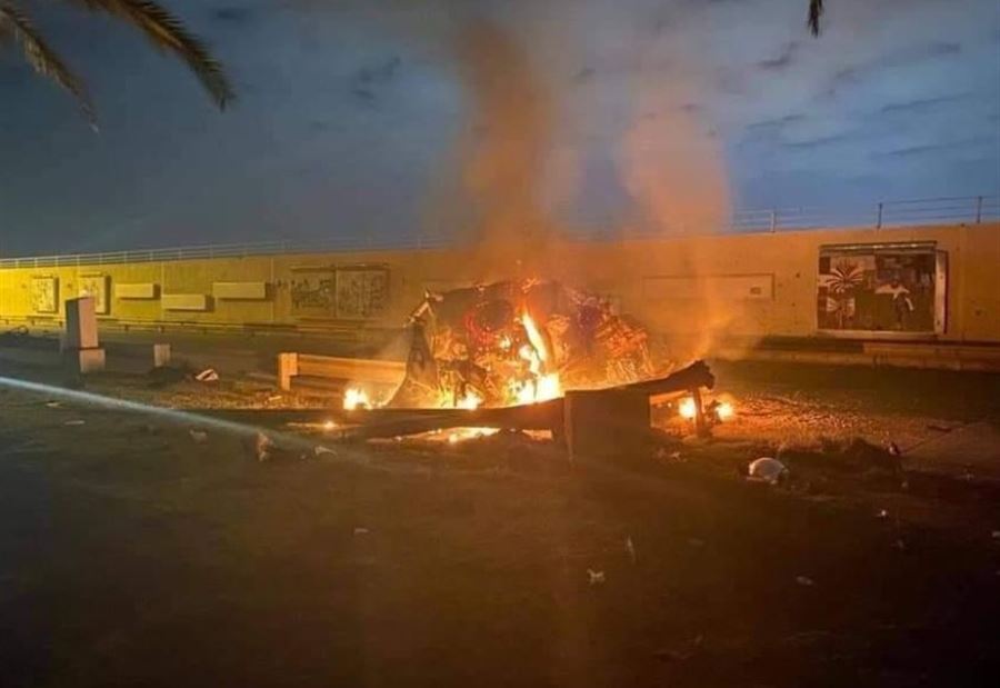 بالصور: تفاصيل عملية اغتيال سليماني  بالصور: تفاصيل عملية اغتيال سليماني