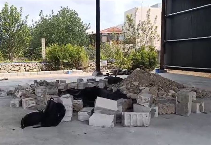 بالفيديو: مشاهد من مكان دفن أمين عام حزب الله