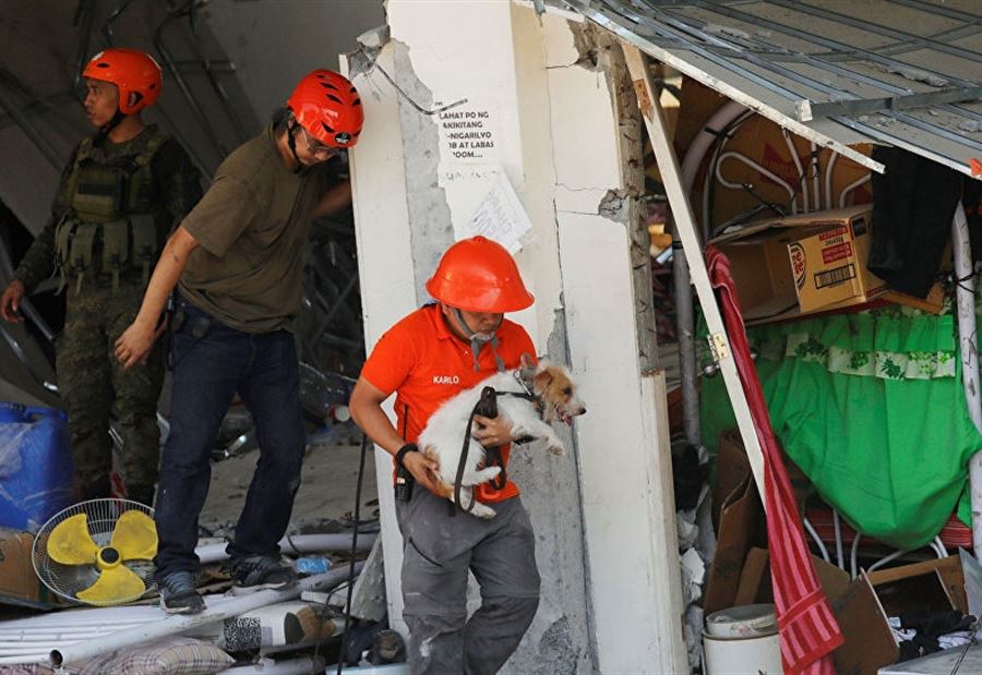 زلزال بقوة 6.6 درجات يضرب وسط الفلبين زلزال بقوة 6.6 درجات يضرب وسط الفلبين