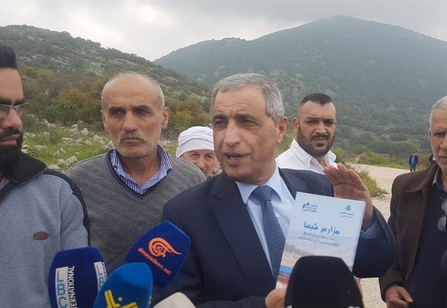 هاشم من شبعا: نتمسك بحقنا باستعادة ارضنا  هاشم من شبعا: نتمسك بحقنا باستعادة ارضنا