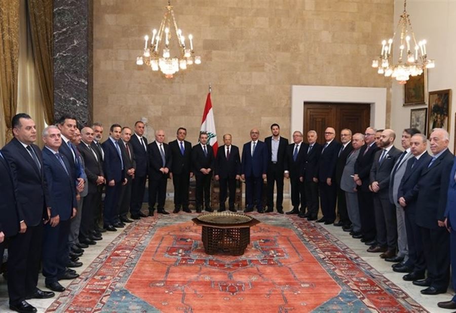 عون: نحن اليوم في القعر
