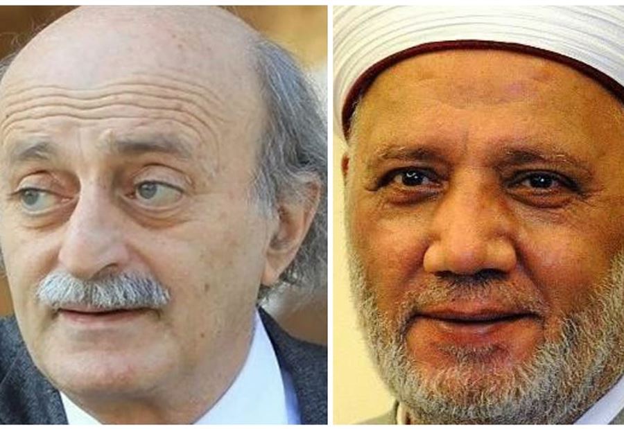 بعد "الشيك"... دريان: شكرًا جنبلاط!
