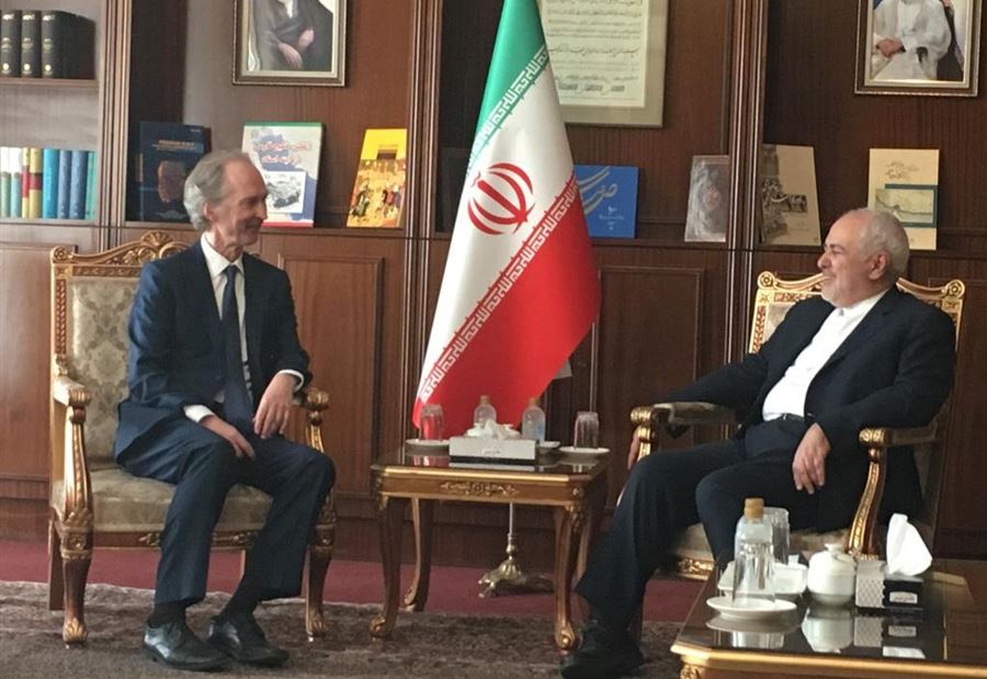 ظريف يدعو إلى إلغاء "العقوبات الجائرة" على سوريا  ظريف يدعو إلى إلغاء "العقوبات الجائرة" على سوريا
