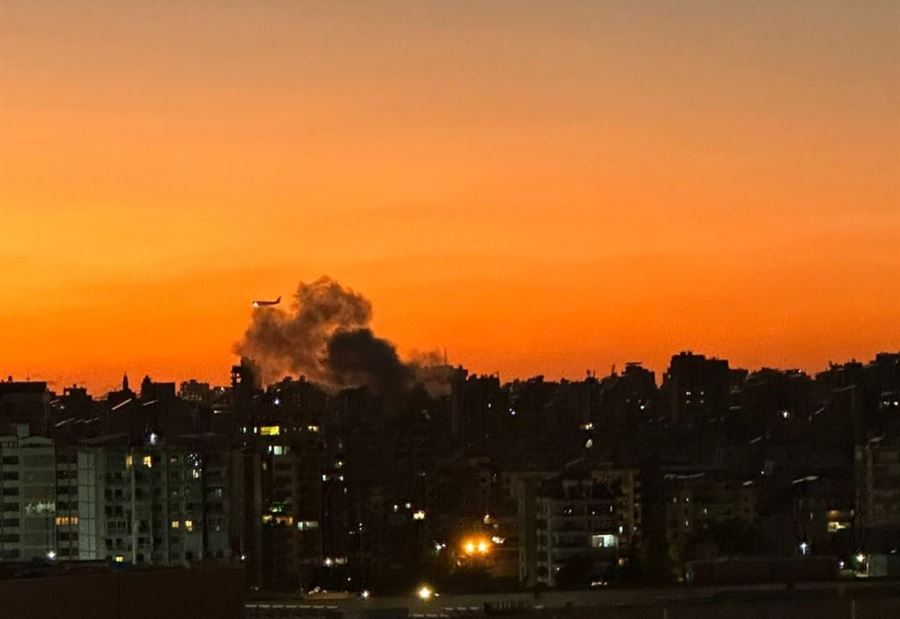 غارة "جديدة" على الضاحية الجنوبية! (فيديو)