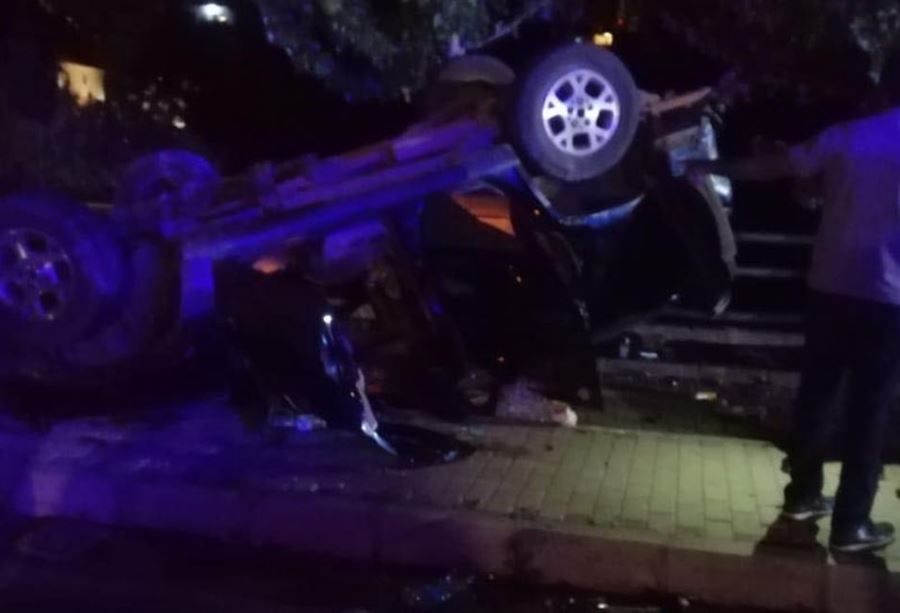 بالصور: قتيل و5 جرحى بتصادم على طريق فاريا 