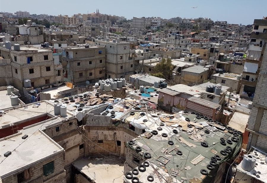 إضراب في المخيمات الفلسطينية